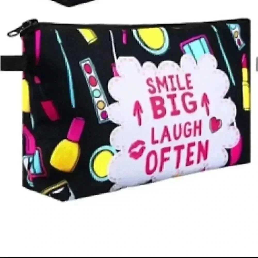 Cosmetic Bag Waterproof Zipper Pouch
